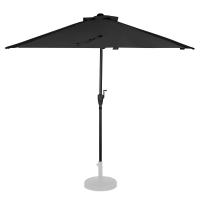 Parasol Magione - Balcony parasol – 270x135cm | Anthracite/Black