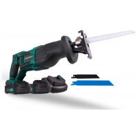 Reciprocating saw 20V - 2.0Ah | Incl. 2 batteries and charger