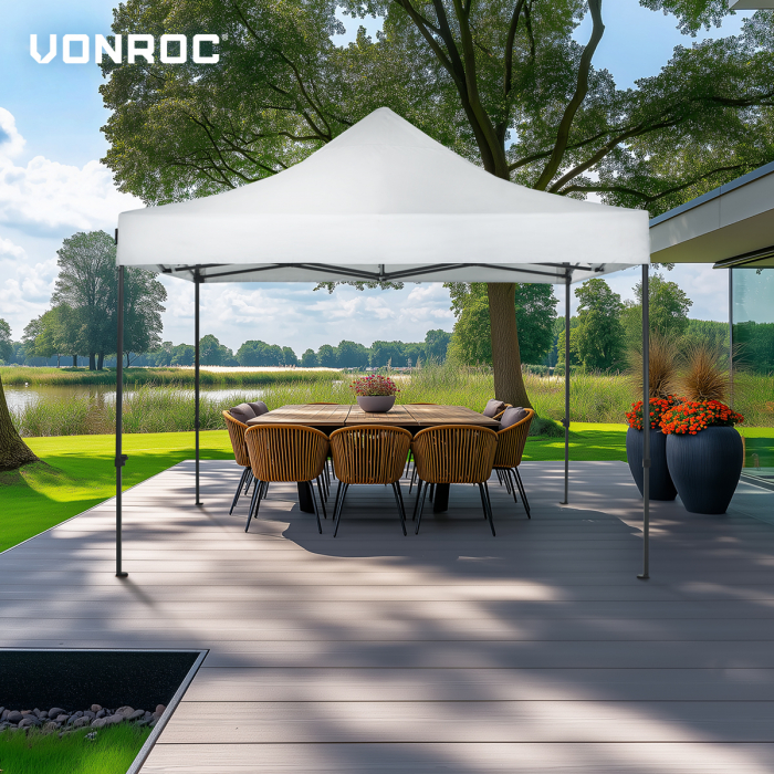Tente Easy-Up - 3x3 m | Blanche