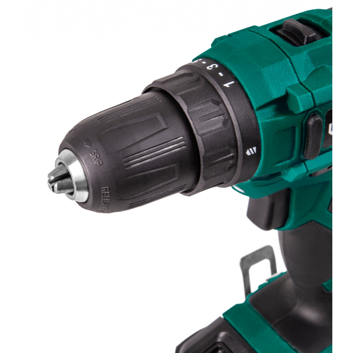 Cordless drill 20V set 2.0Ah 2 batteries 