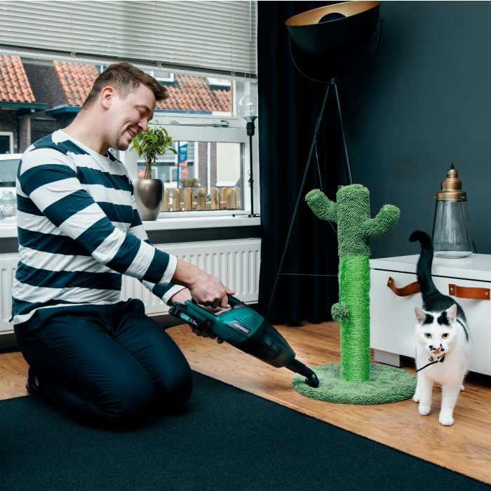 Handheld vacuum cleaner 20V - 2.0Ah | Incl. 2 batteries and charger
