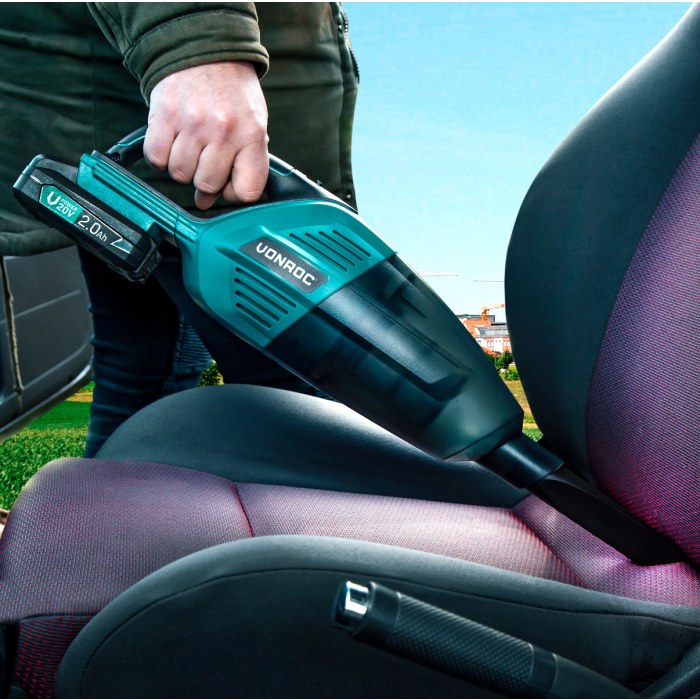 Handheld vacuum cleaner 20V - 2.0Ah | Incl. 2 batteries and charger