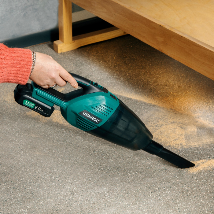 Handheld vacuum cleaner 20V - 2.0Ah | Incl. 2 batteries and charger