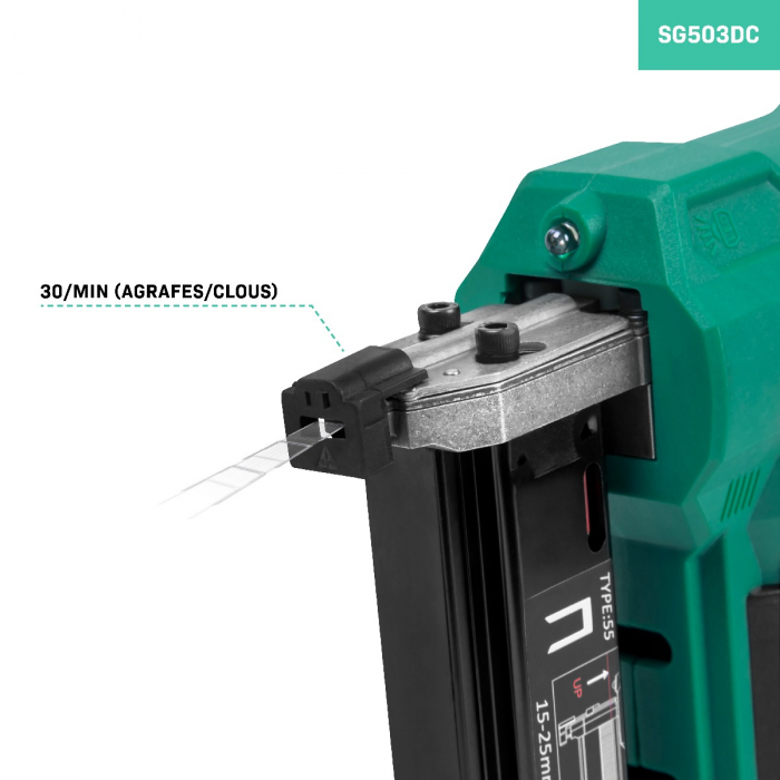 Staple gun 20V | Excl. battery and quick charger