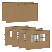 Sidewall Set – 6x4.5 m – 6 pcs. – For 2 x Premium Party Tent PT815AA