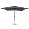 Parasol Rosolina 2,8x2,8m – Parasol inclinable carré | Gris