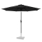 Parasol Recanati Ø300cm - Parasol Haute Qualité Premium | Anthracite/Noir