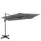 Parasol cantilever Pisogne 300x300cm - Premium parasol | Gris