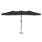 Parasol Iseo 460x270cm - Parasol Premium | Anthracite/Noir