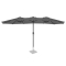 Parasol Iseo 460x270cm - Parasol Premium | Gris