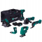 Pack outils sans fil VPower 20V | 5 machines, 2 batteries 4.0Ah et chargeur incl.