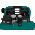 Silent Air Compressor – 57,5dB | 6 Lt - Oil free – 750W - Green