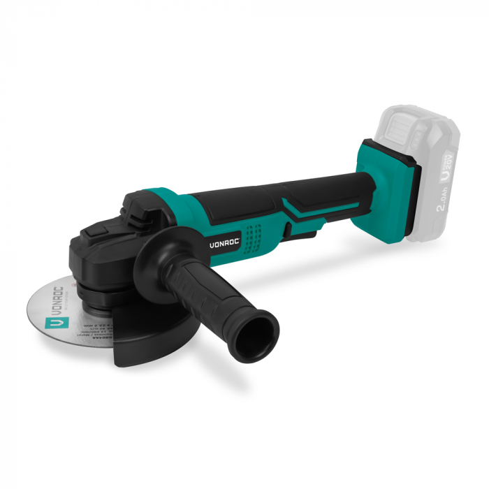 Meuleuse d'angle Ø125mm sans fil | Sans batterie ni chargeur main product photo